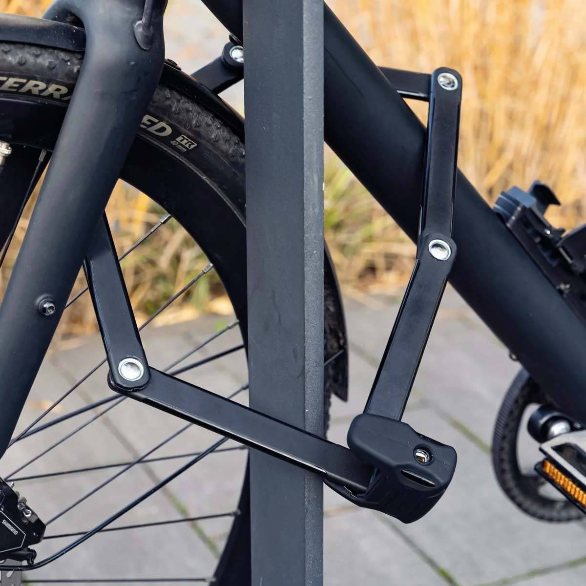 Antivol Pliant en Acier 76cm pour Vélo Moto-2