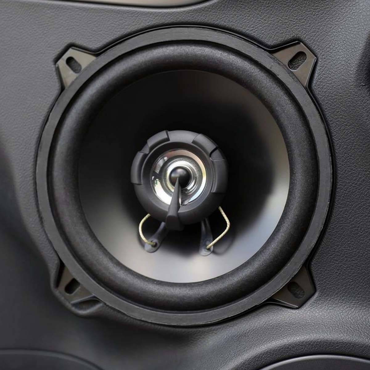 Haut-parleur Automobile 5 pouces 350W 13×13cm Aimant Ferrite Sensibilité 90dB-2