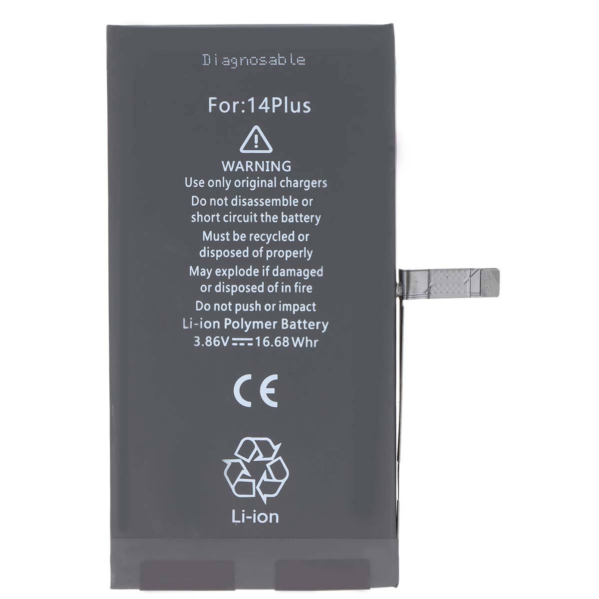 Batterie pour iPhone 14 Plus Li-Polymer 3.86V 4323mAh Diagnostiquable-0