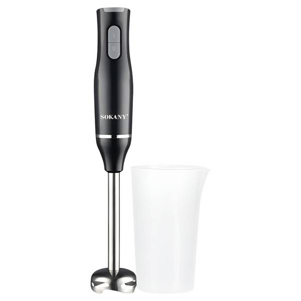 Mixeur Plongeant 400W à 2 Vitesses Inoxydable avec Gobelet