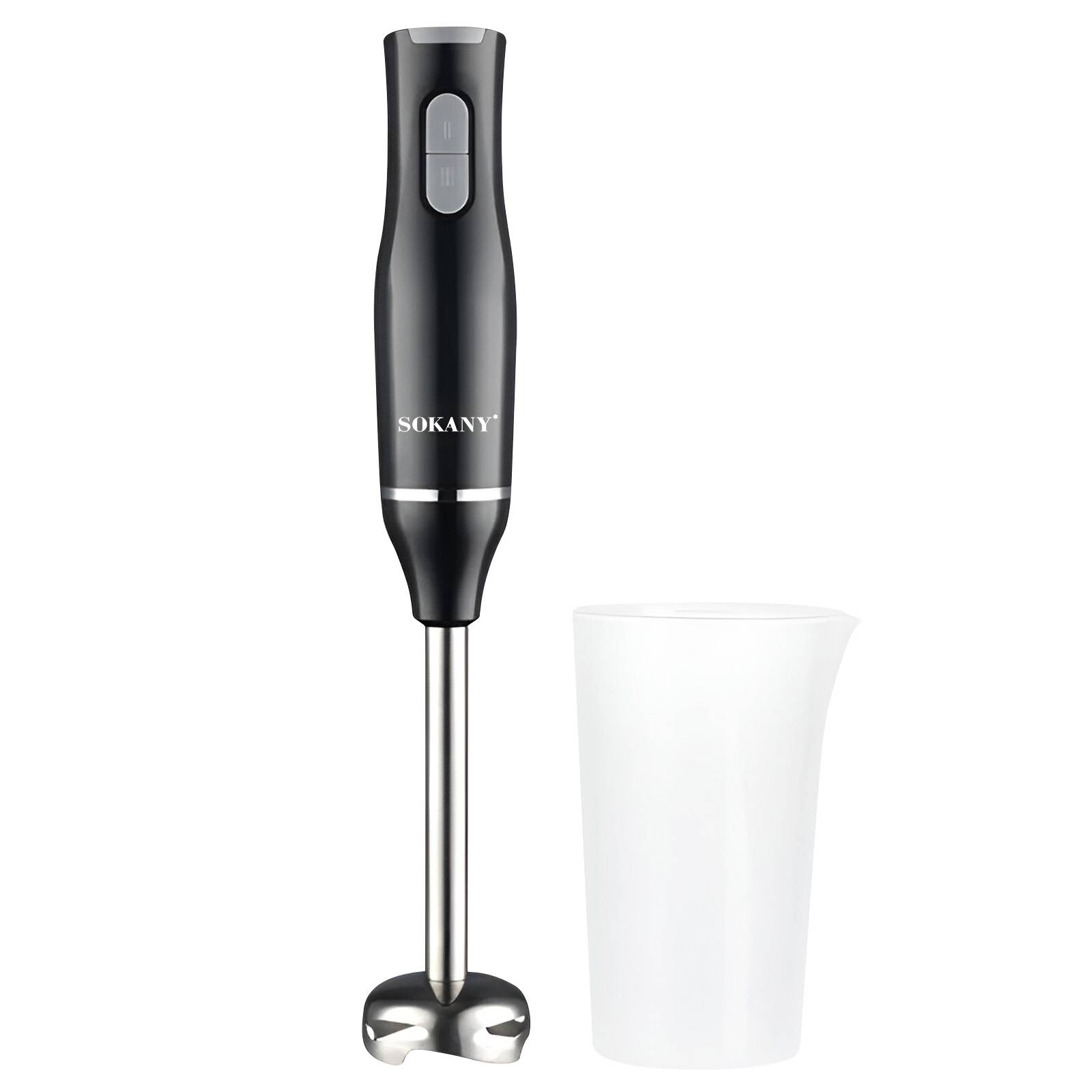 Mixeur Plongeant 400W à 2 Vitesses Inoxydable avec Gobelet-3