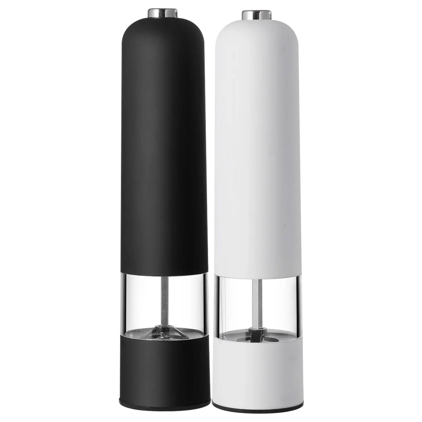 Set de 2 Moulins à Sel / Poivre Électriques Réglables-0