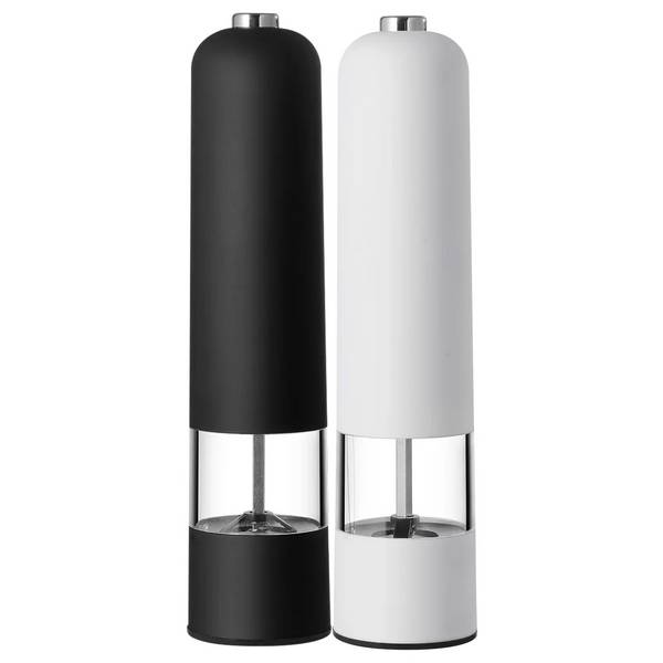 Set de 2 Moulins à Sel / Poivre Électriques Réglables