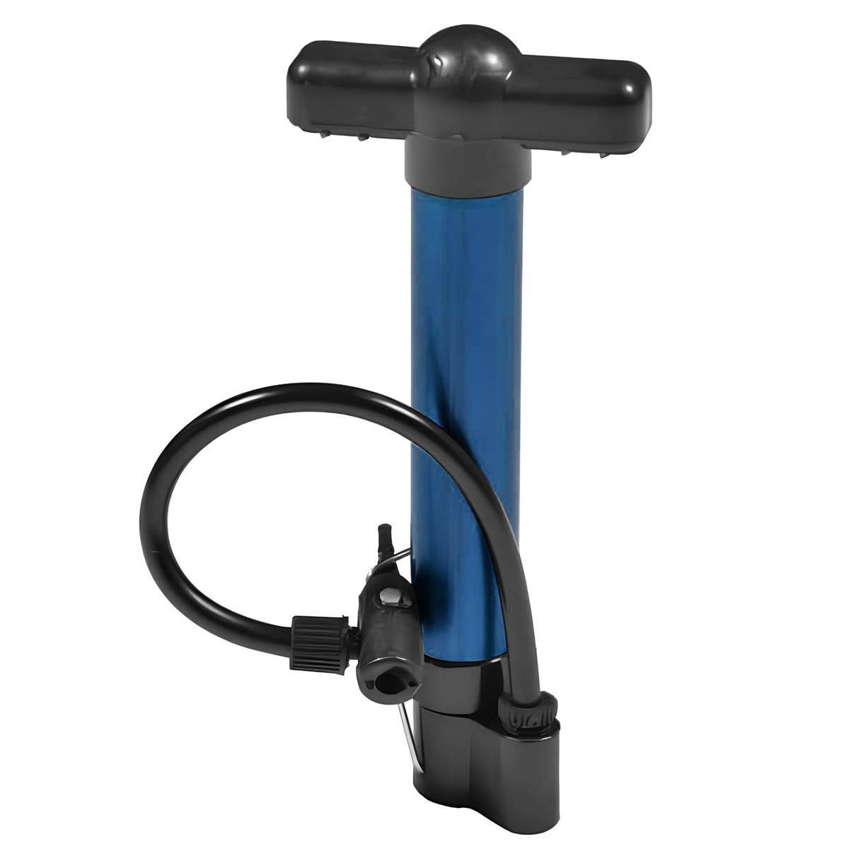 Pompe à Main Compacte 21.5cm en Aluminium pour Vélo, Moto et Voiture-1