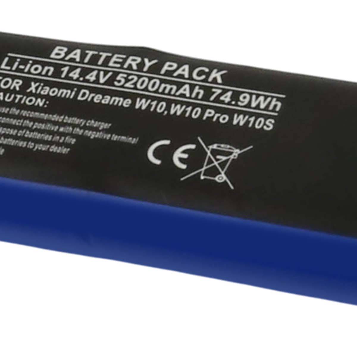 Batterie pour Aspirateur Robot Xiaomi Dreame W10 Pro / W10S Li-ion 14.4V 5200mAh-3