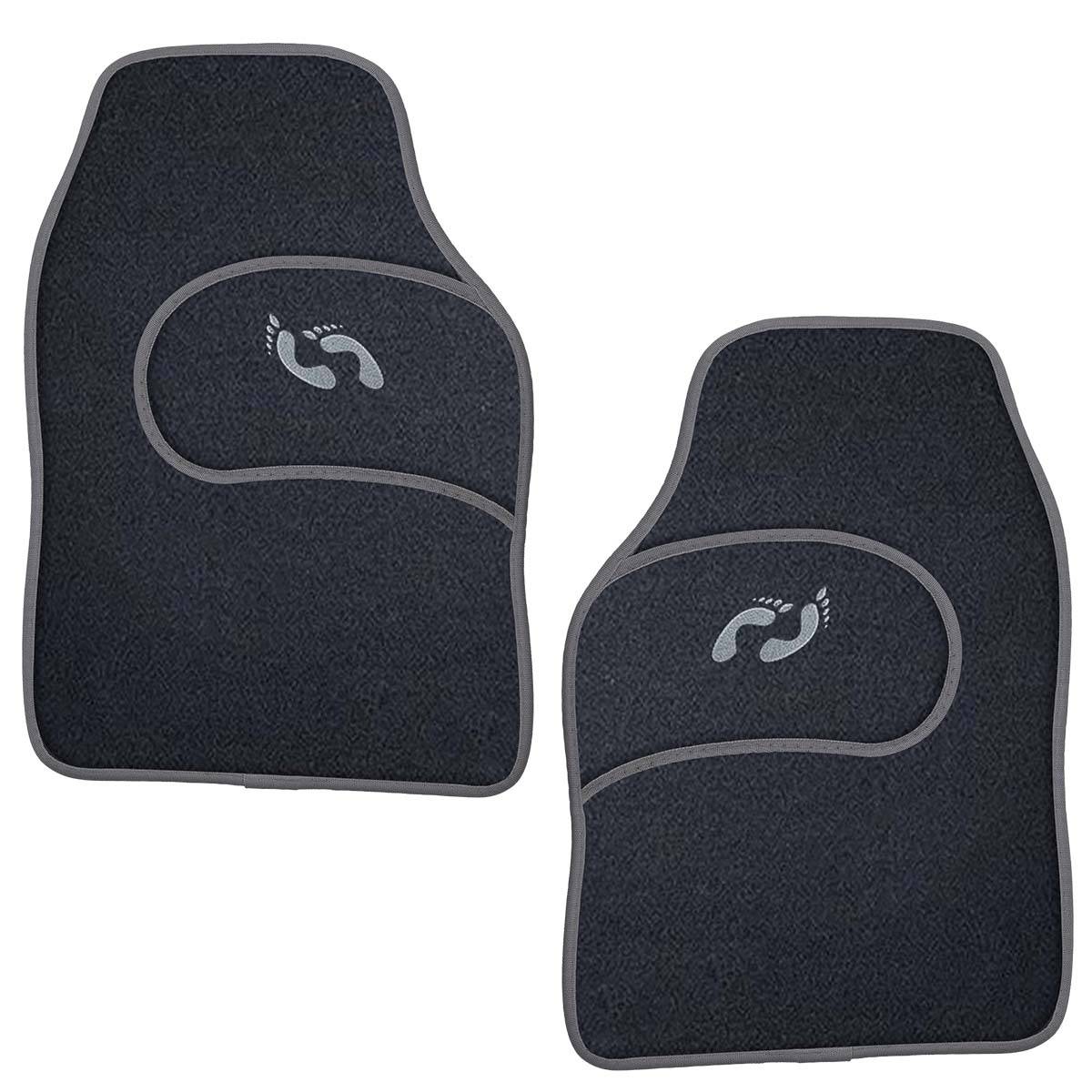 Ensemble de Tapis de Sol Auto Universels 4 Pièces PVC Velours Antidérapants-4