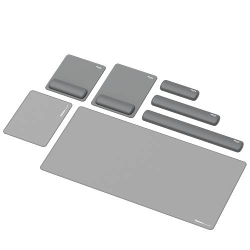 FELLOWES Repose-poignets clavier compact Breyta Gris-3