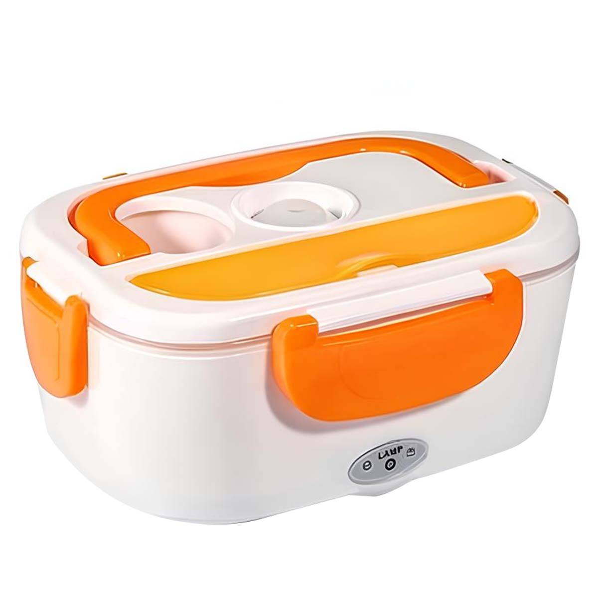 Chauffe-Repas Électrique Portable 1,5 L avec Bol Inox Amovible Hermétique-1