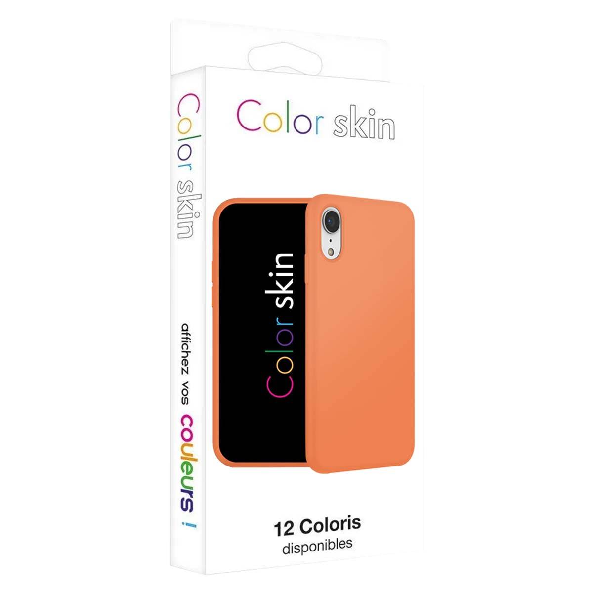 Coque Antichoc Premium pour iPhone XR Collection ColorSkin en TPU-4