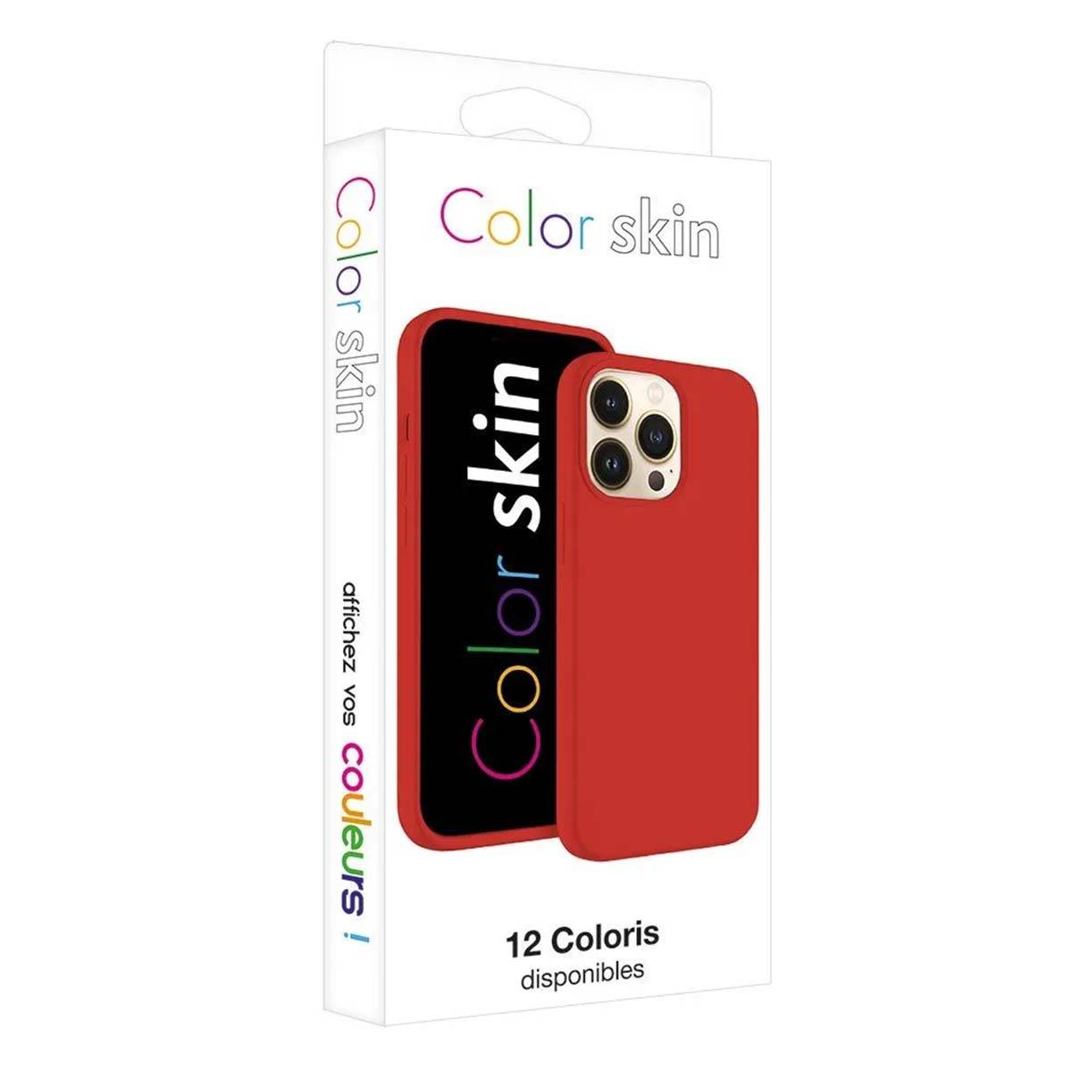 Coque Antichoc Premium pour iPhone 15 Pro Collection Color Skin en TPU-4