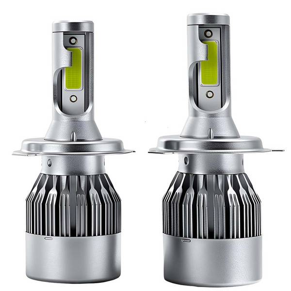 Lot de 2 Ampoules LED C6 H11 24W pour Phare Automobile Éclairage Haute Intensité