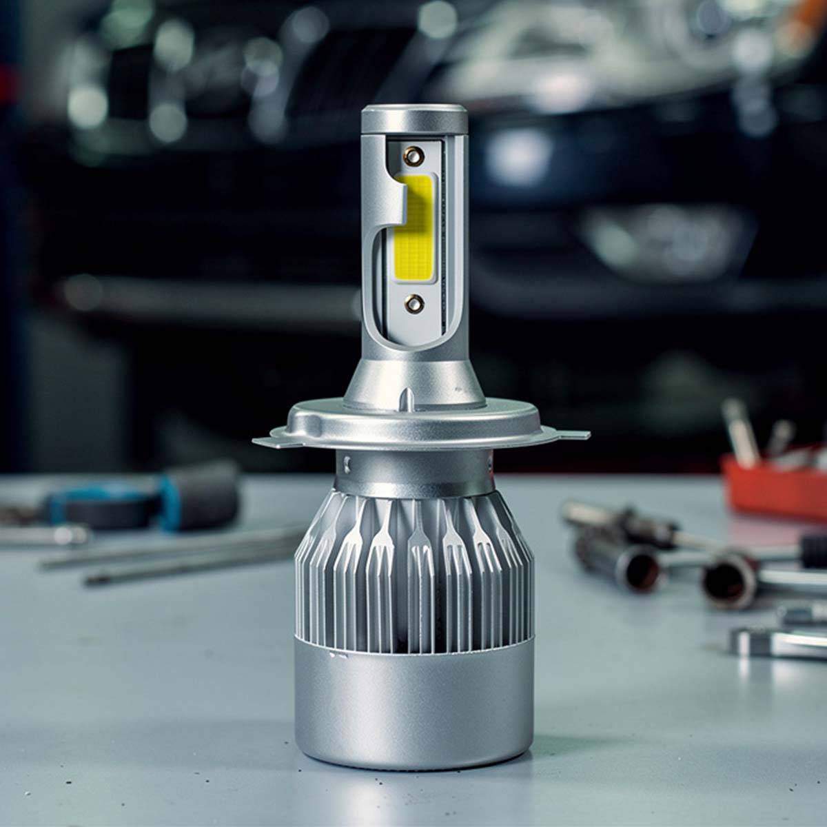 Lot de 2 Ampoules LED C6 H11 24W pour Phare Automobile Éclairage Haute Intensité-3