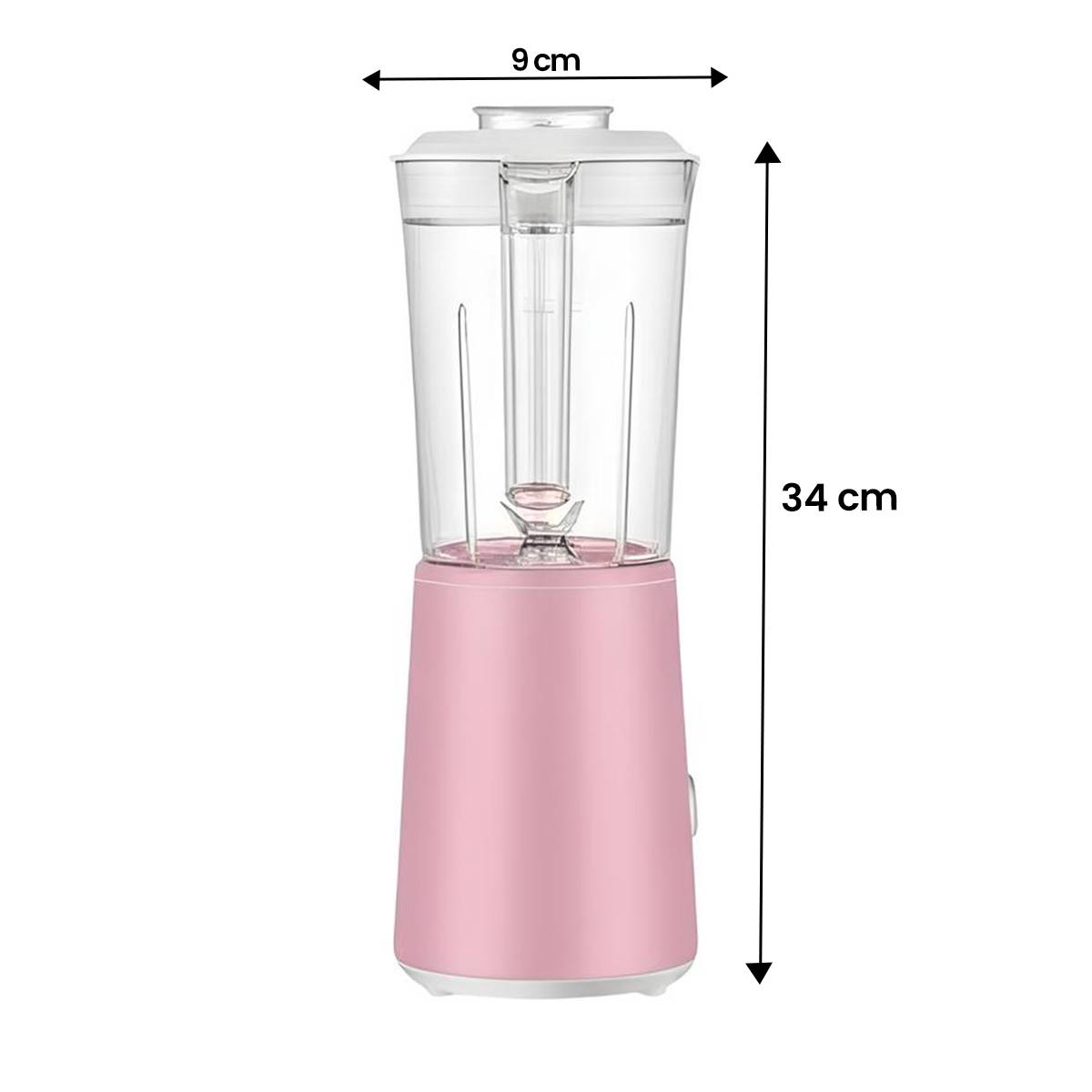 Blender Compact Pour Smoothies et Jus 1,25L Avec Lames Inox 250W-3