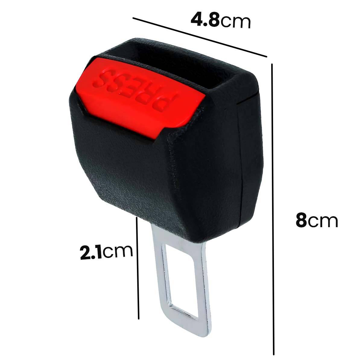 Clip de Sécurité pour Ceinture de Voiture avec Bouton PRESS-3
