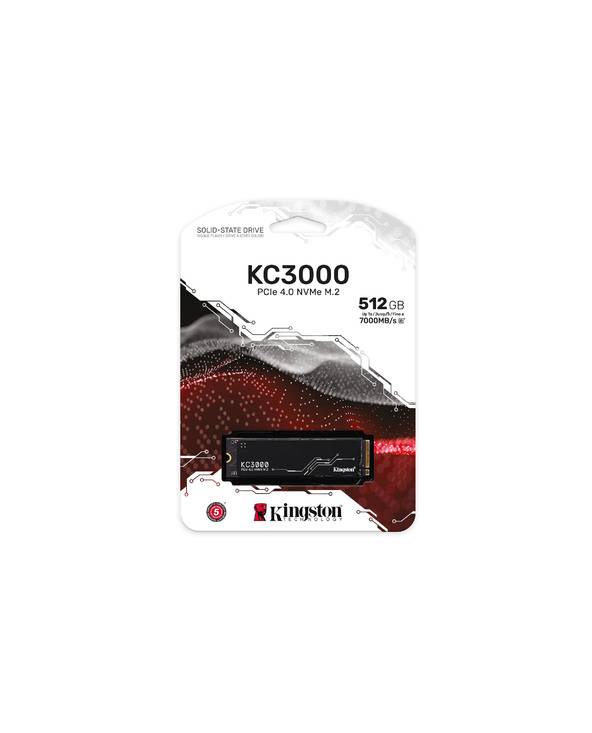 Kingston Technology 512G KC3000 M.2 2280 NVMe SSD, 512 Go, M.2, 7000 Mo/s-3
