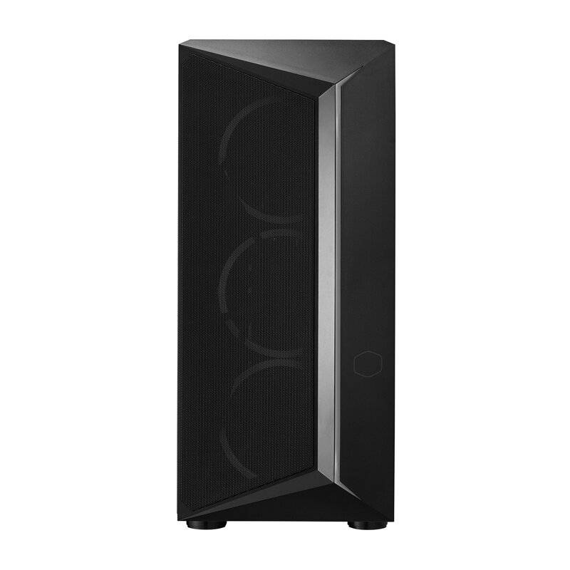 Image du symbole pour Cooler Master CMP 510, Midi Tower, PC, Noir, ATX, micro ATX, Mini-ITX, Plastique, Acier, Verre trempé, Multi