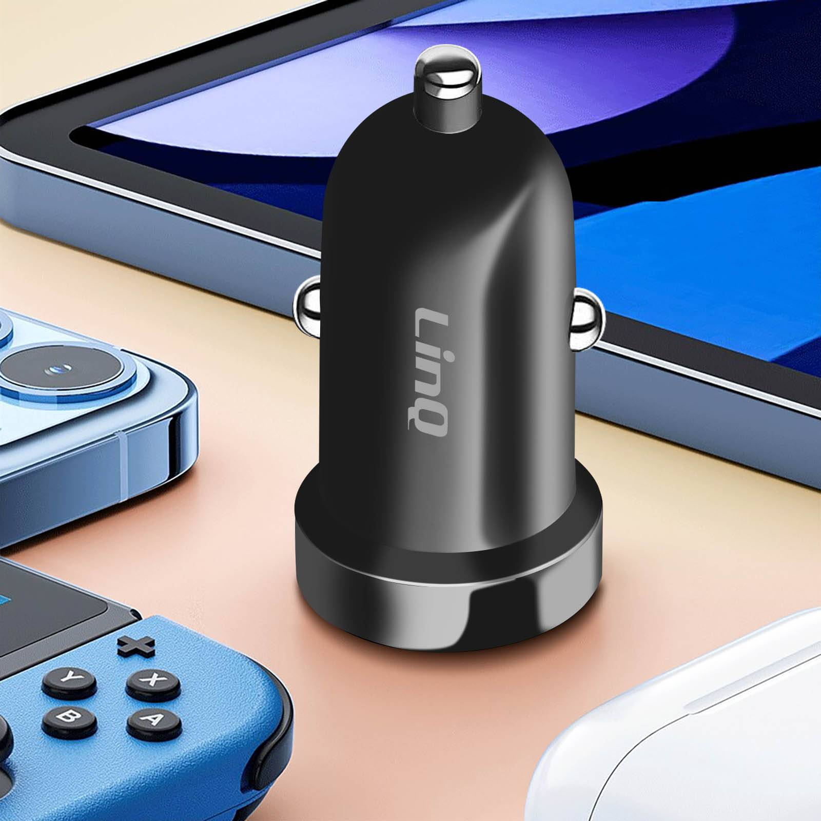 Chargeur Voiture Allume cigare USB C 20W Power Delivery Compact-4