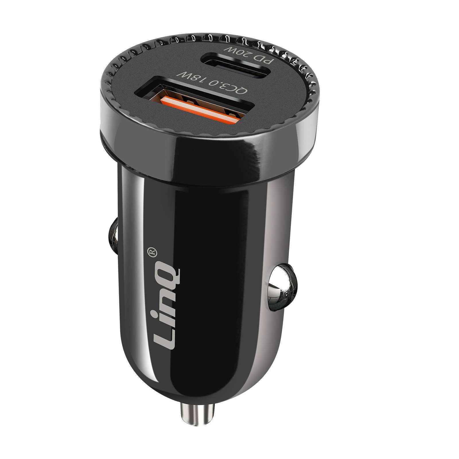 Chargeur Allume-Cigare Voiture 38 W Power Delivery + USB Quick Charge-0