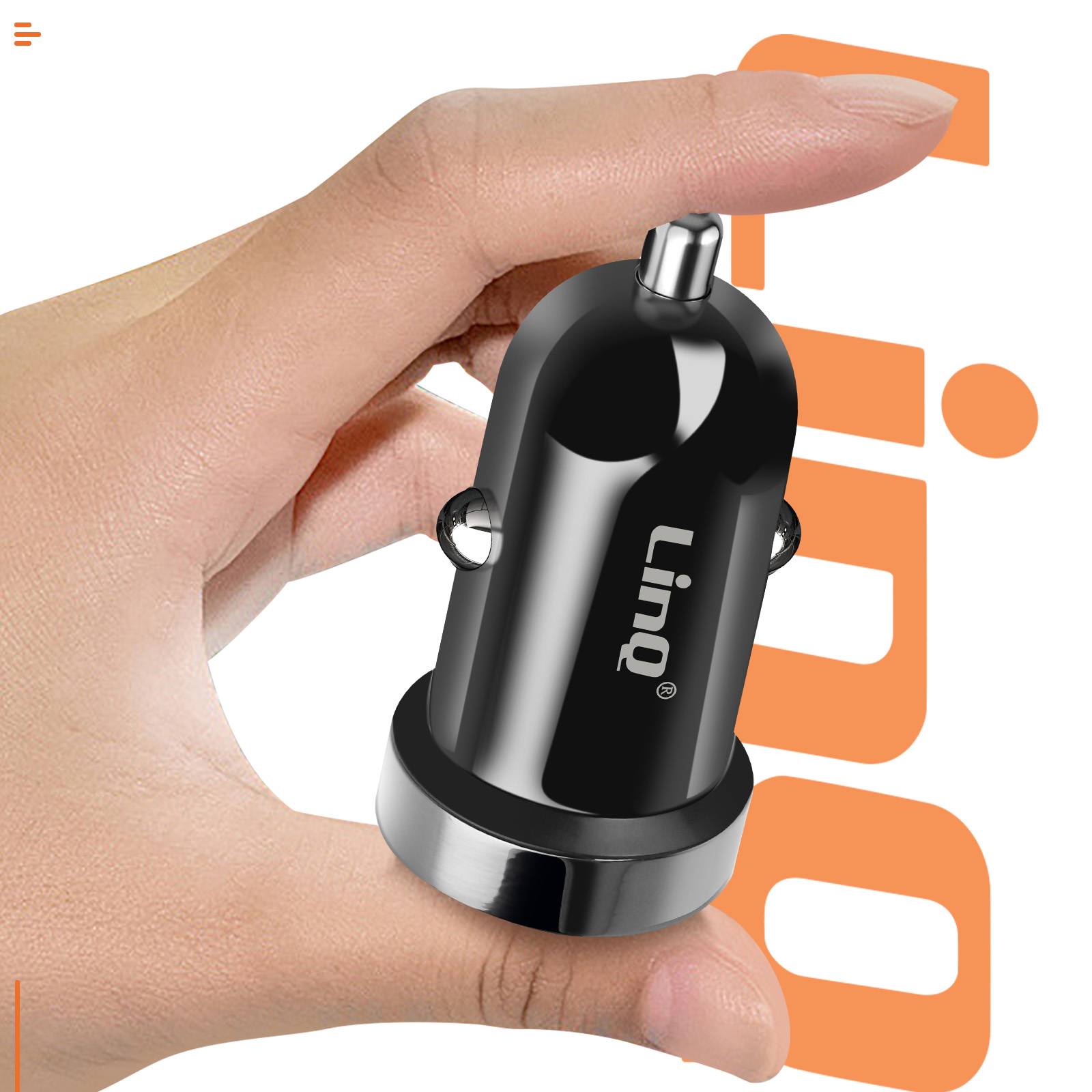 Chargeur Allume-Cigare Voiture 38 W Power Delivery + USB Quick Charge-3