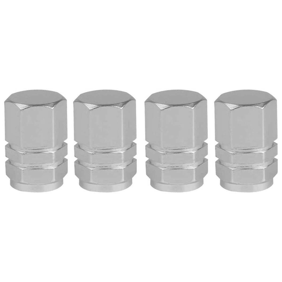 Lot de 5 Bouchons de Valve pour Voiture Type Schrader Robustes et Durables-4
