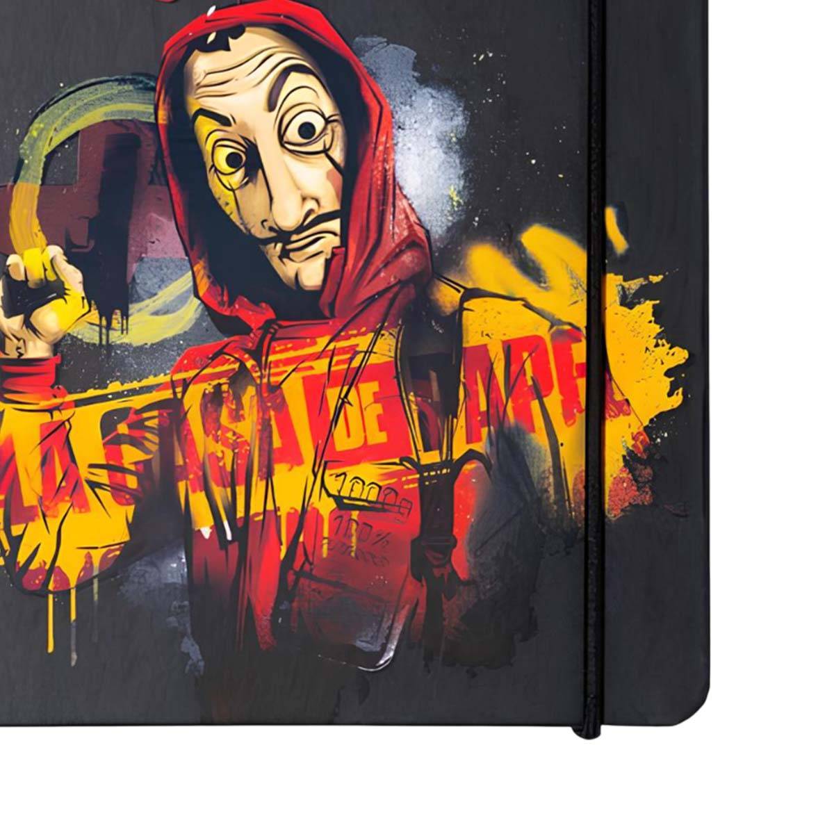 Carnet de Notes A5 Modèle Team Heist La Casa de Papel Couverture Rigide-2