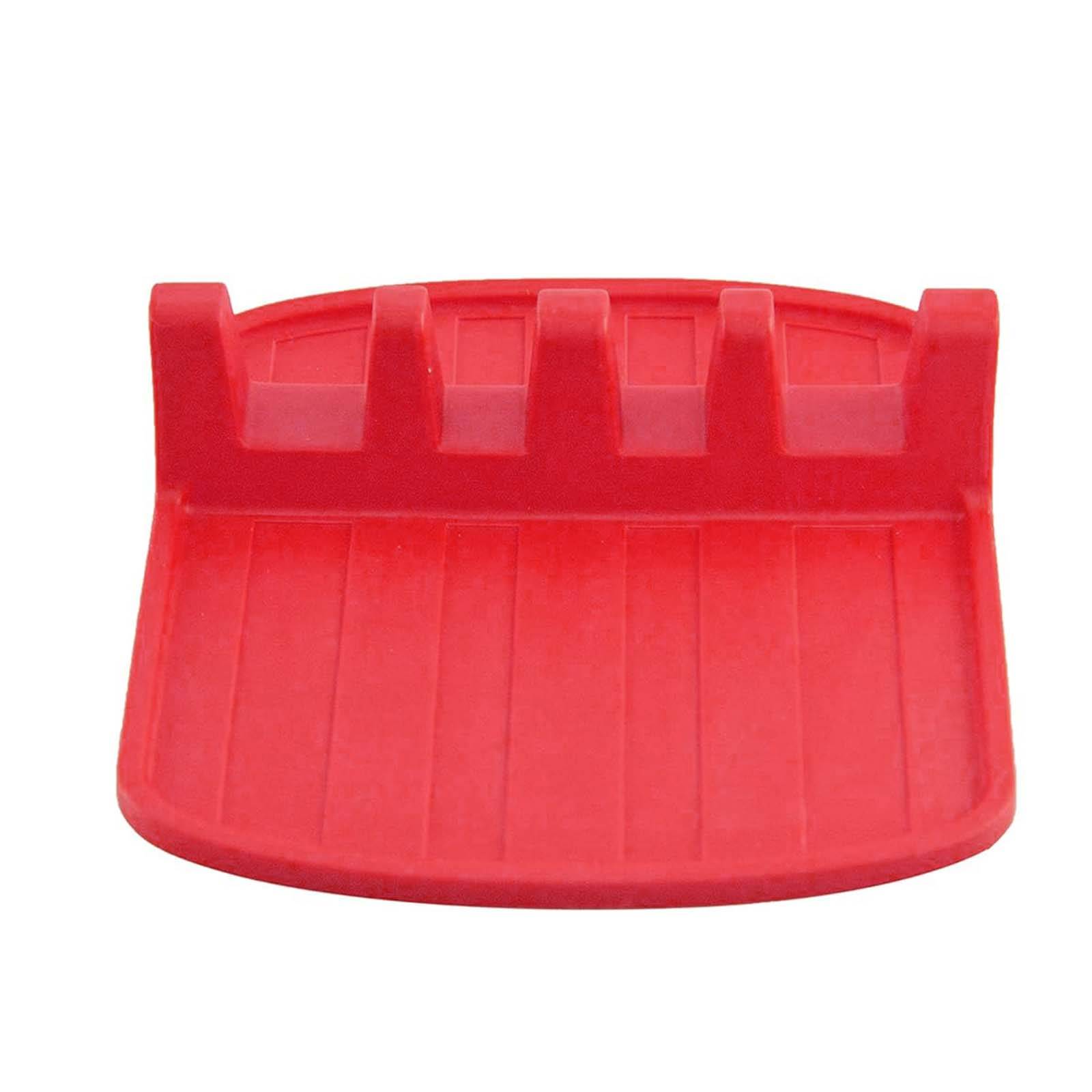 Porte-cuillère Compact en Silicone Antidérapant 15x14cm-3