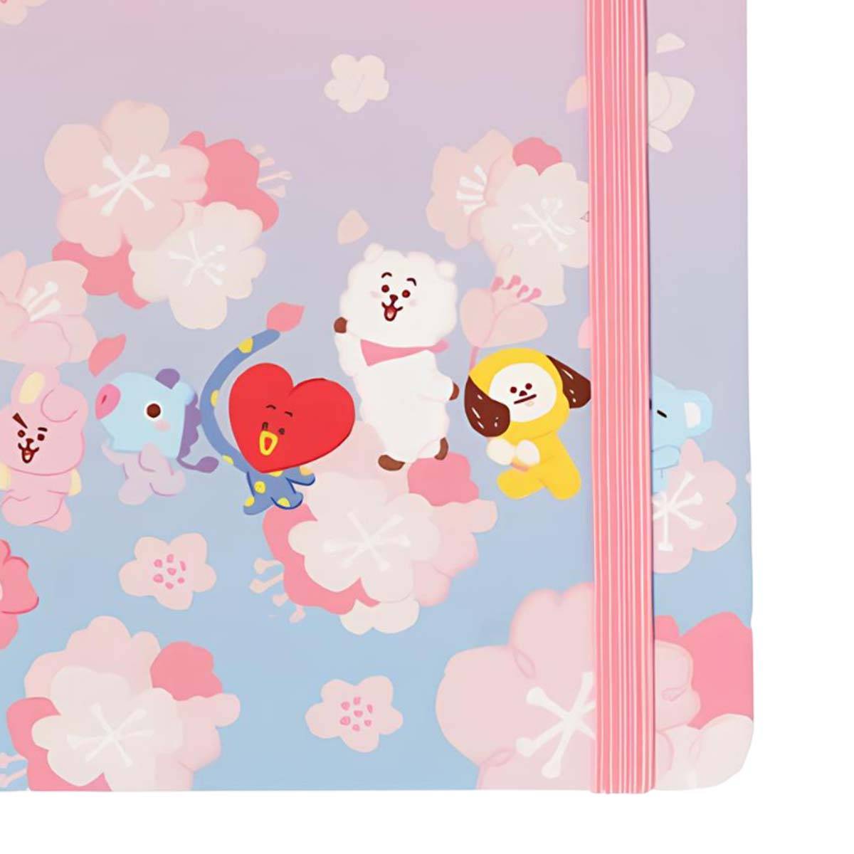 Cahier A5 Rigide à Spirale 180 Pages Motif Pointillées BT21-4