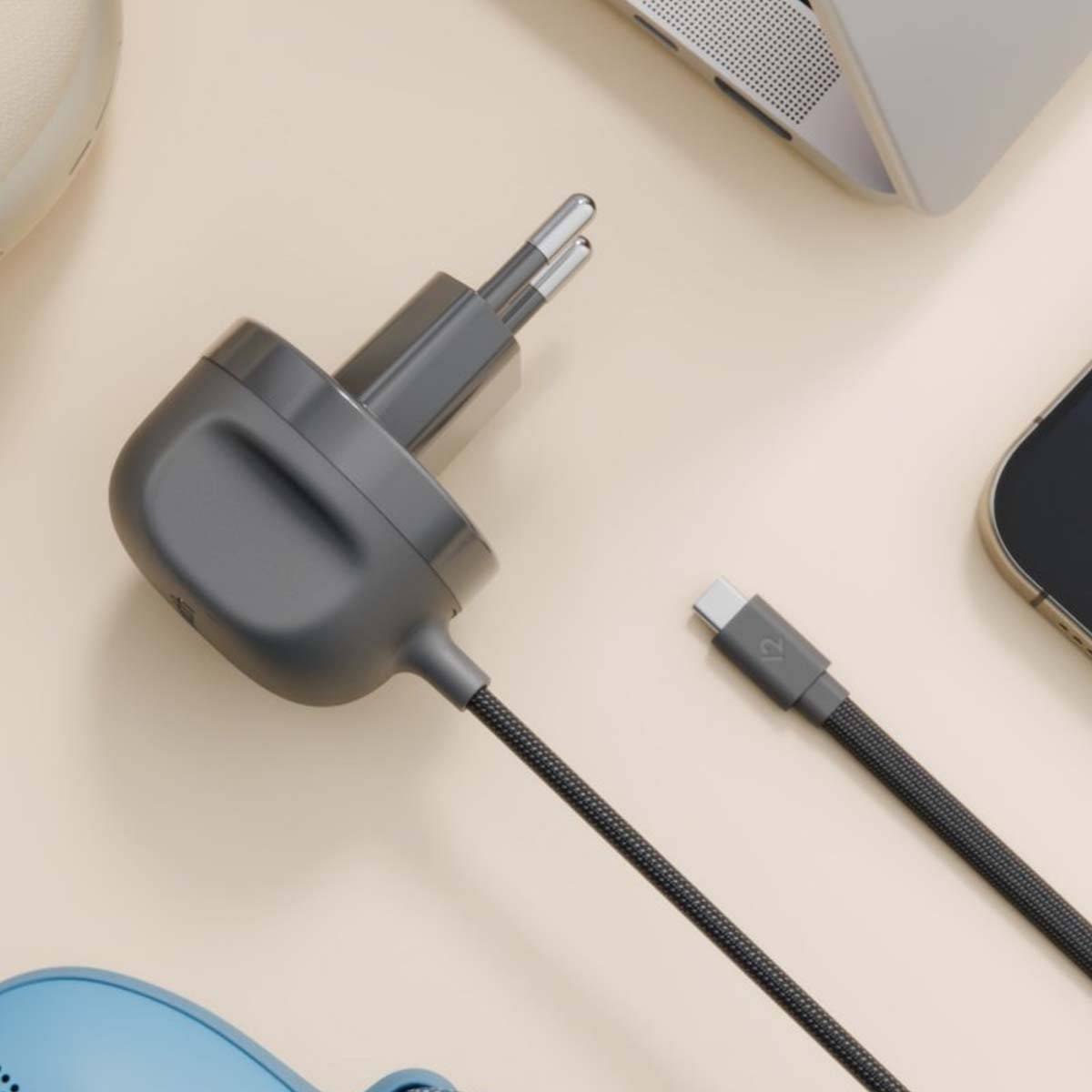 Chargeur Secteur PowerCord 3M USB-C 30W PD 3.0-1