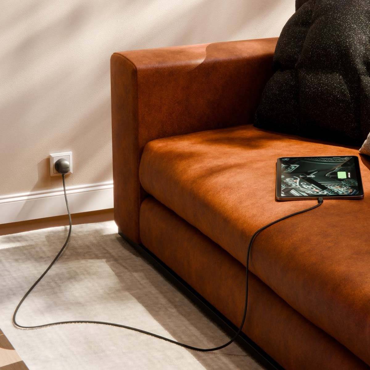 Chargeur Secteur PowerCord 3M USB-C 30W PD 3.0-3