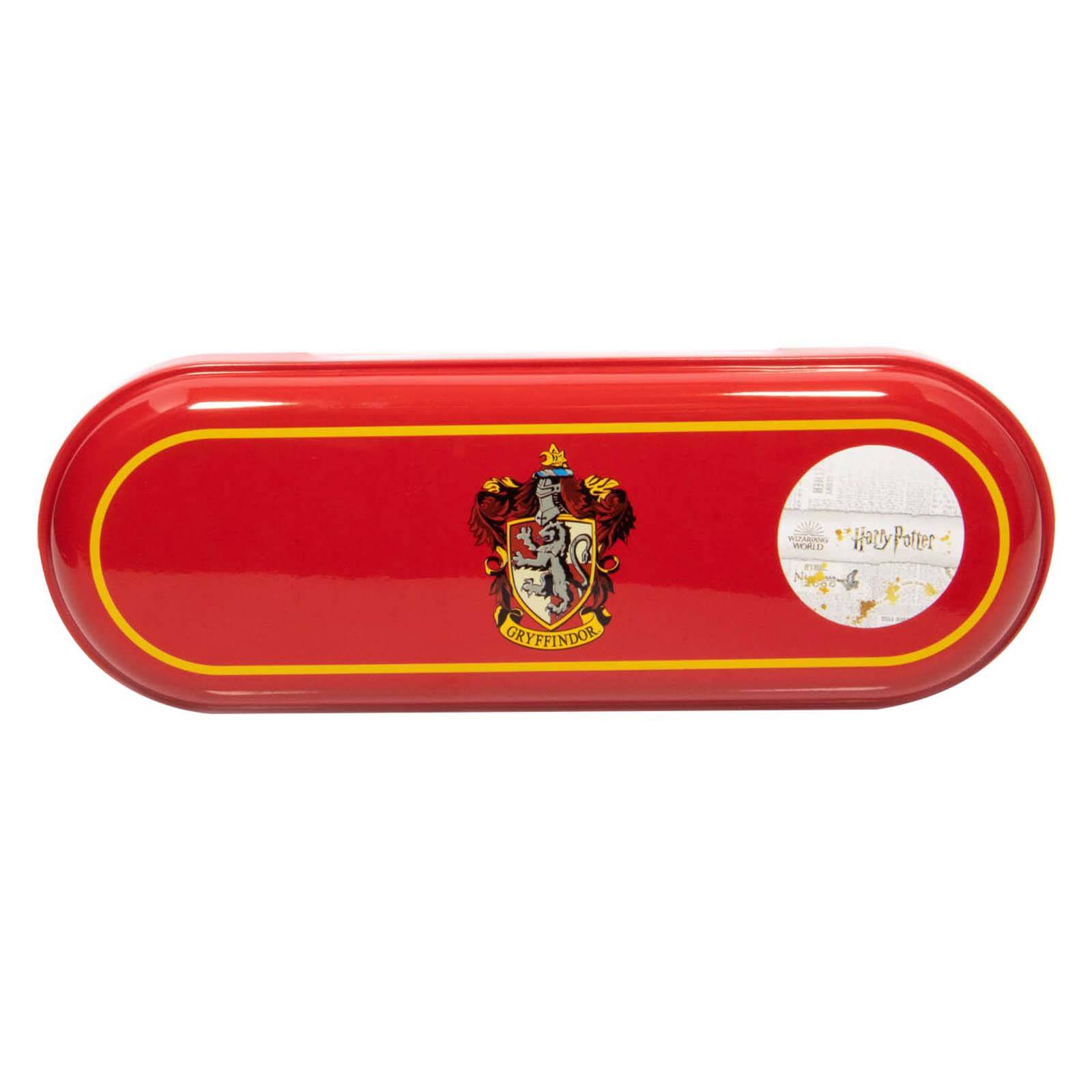 Trousse à Crayon Métal avec Couvercle Amovible Motif Gryffondor-2