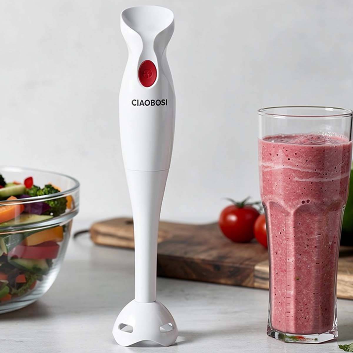 Mixeur Plongeant 300W Ergonomique avec Lame en Acier Inox-2