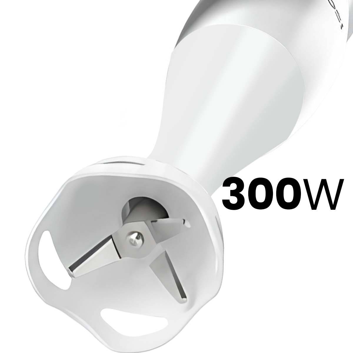 Mixeur Plongeant 300W Ergonomique avec Lame en Acier Inox-3