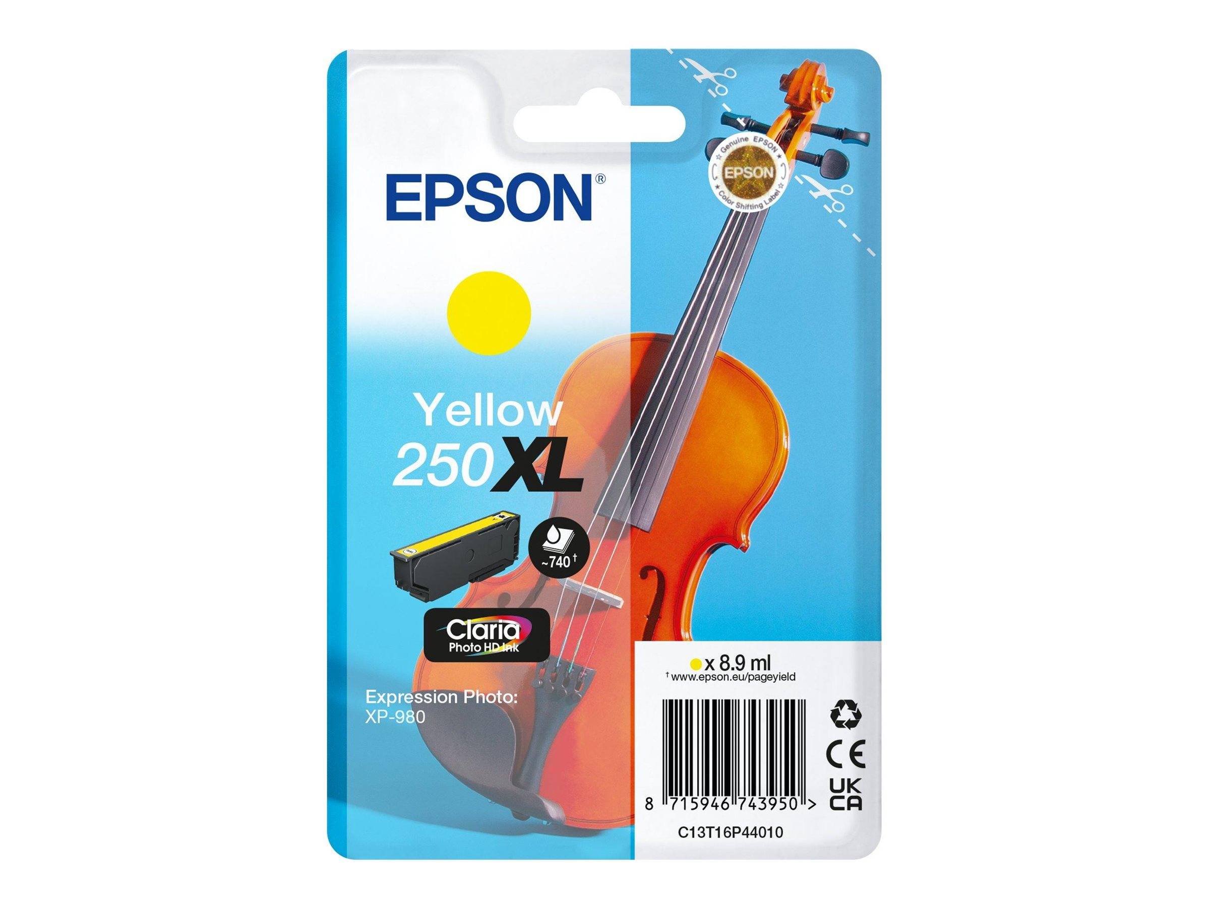 EPSON Singlepack Yellow 250XL ink-0