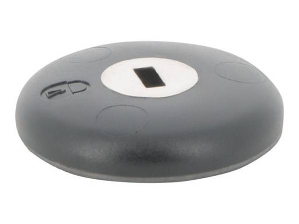 Round Security Slot - T Lock - Black