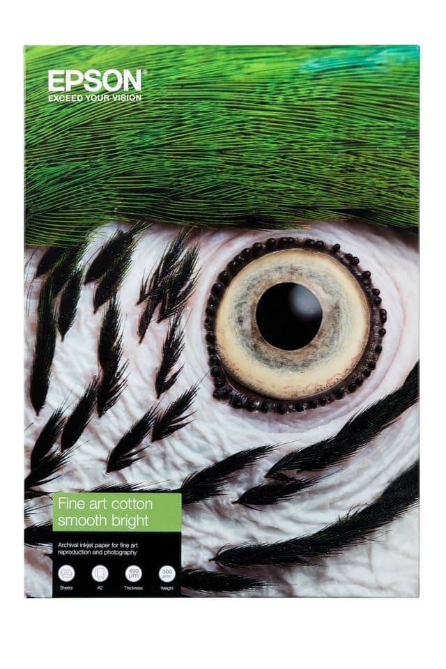 EPSON Fine Art Cotton Smooth Bright II A2 25 Sheets-0
