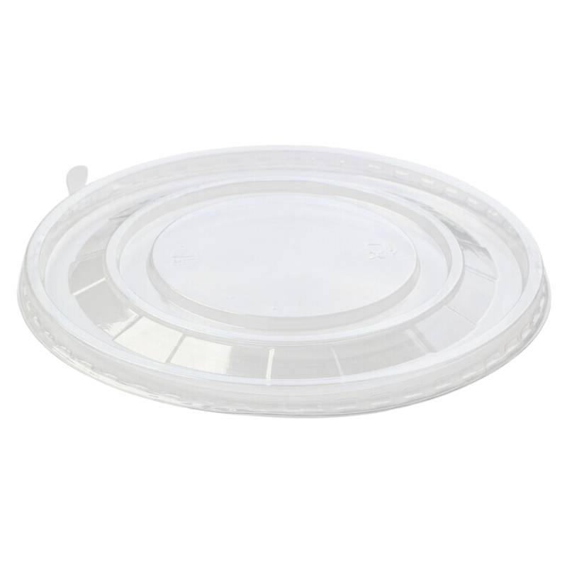 Couvercle PET pour Bol Salade Kraft - Lot de 50-1