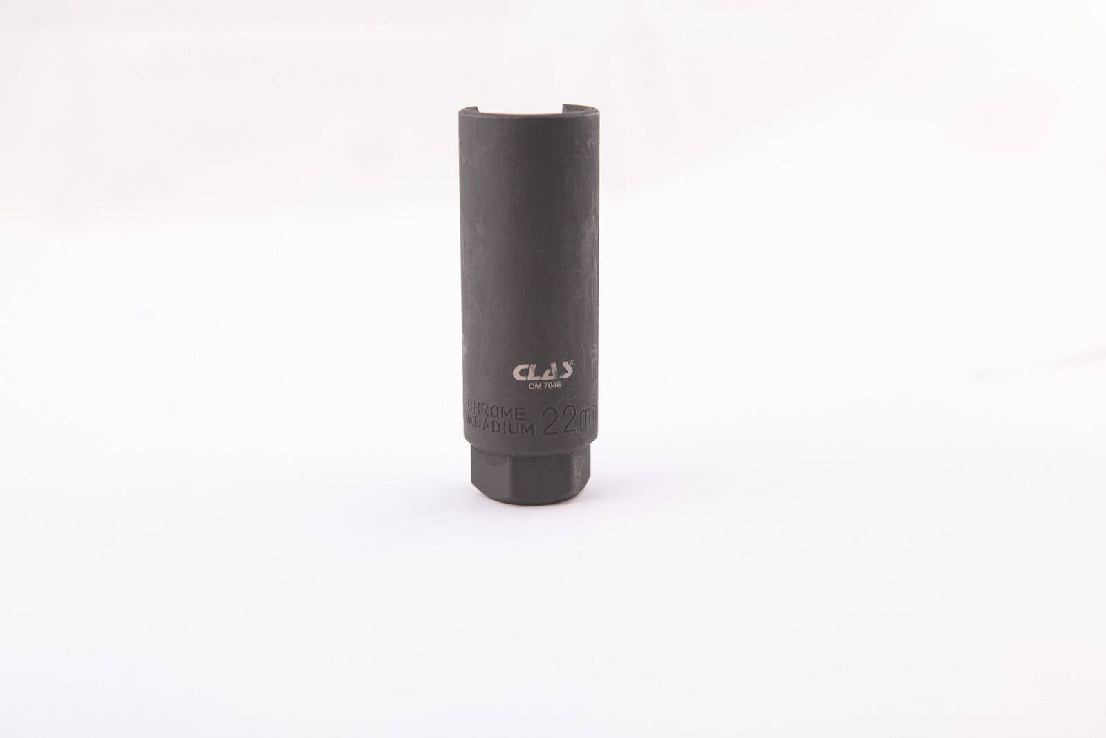 Douille fendue 22mm 7/8" l.90mm 3/8"Douille fendue 22mm 7/8" L.90mm 3/8" CrV - SA 7048 - CLAS Equipements-1