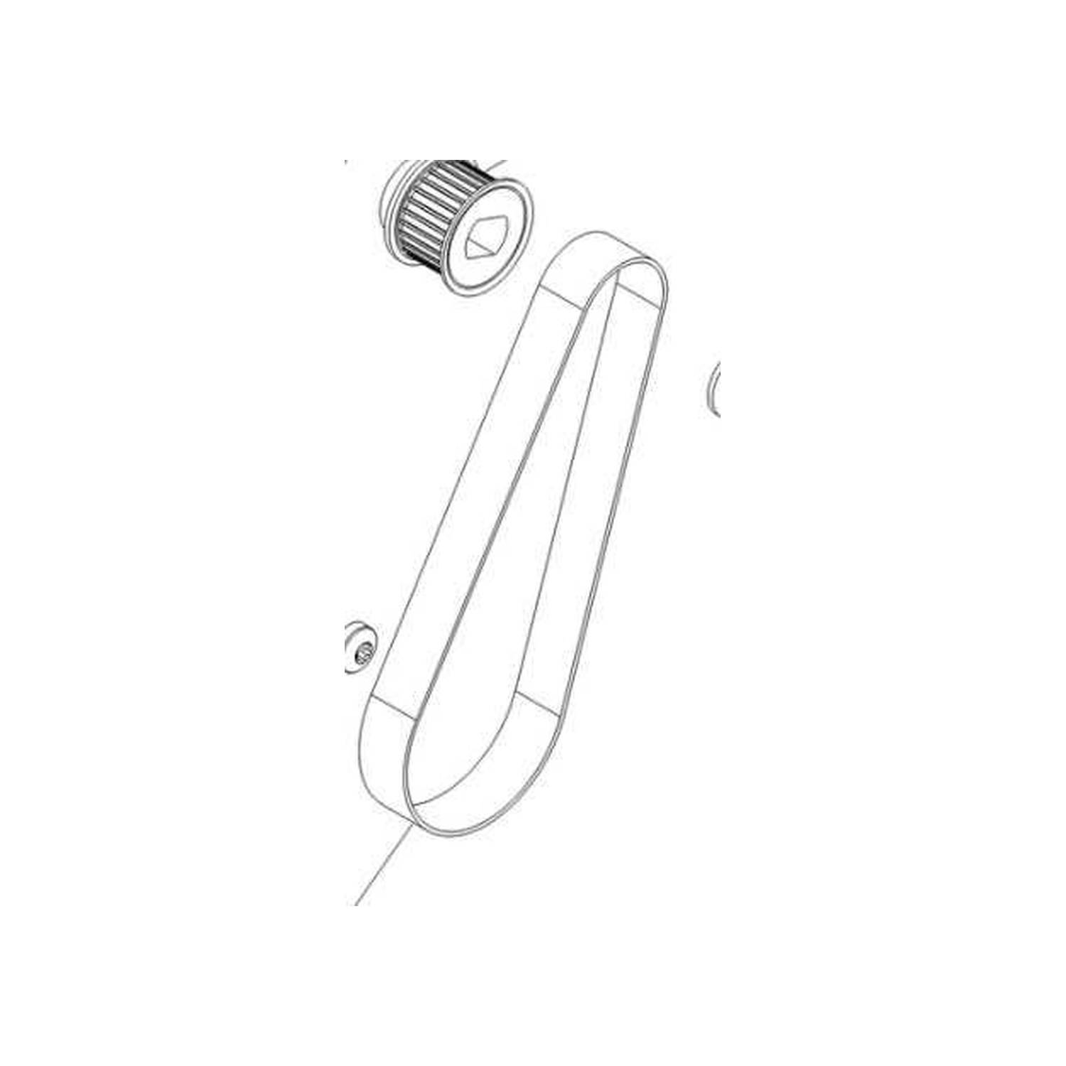 Courroie dentée autolaveuse karcher br35/12 - KARCHER - Accessoires autolaveuses-0