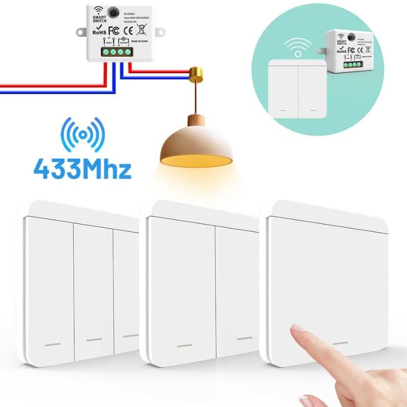 Module pour Interrupteur sans Fil 10A 300W max - SILAMP-1