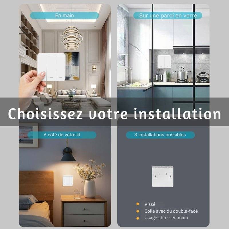 Module pour Interrupteur sans Fil 10A 300W max - SILAMP-3