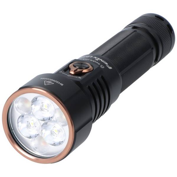 Lampe torche LED Fenix LD36R – Lumière blanche et RVB, Noir, 3 600 lumens
