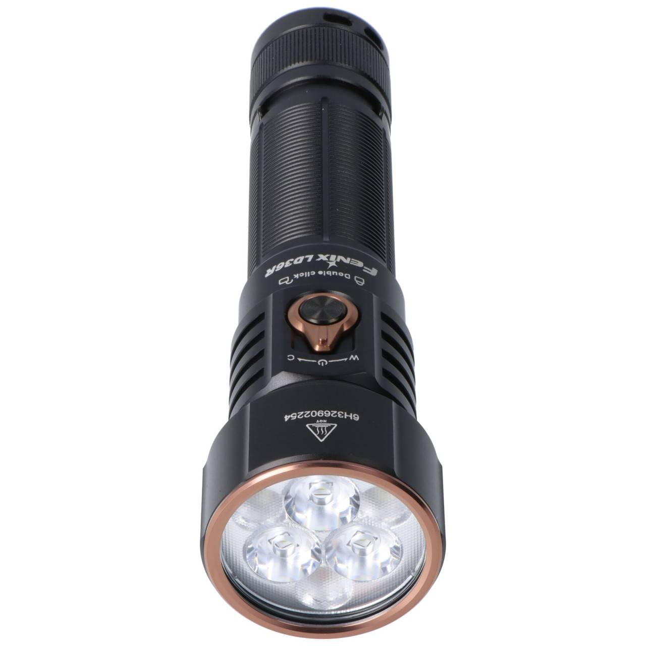 Lampe torche LED Fenix LD36R – Lumière blanche et RVB, Noir, 3 600 lumens-3
