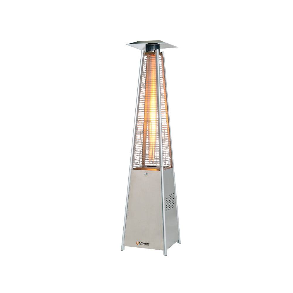 Parasol chauffant mobile au gaz propane 5 à 13 KW - SOVELOR LOUXOR-0