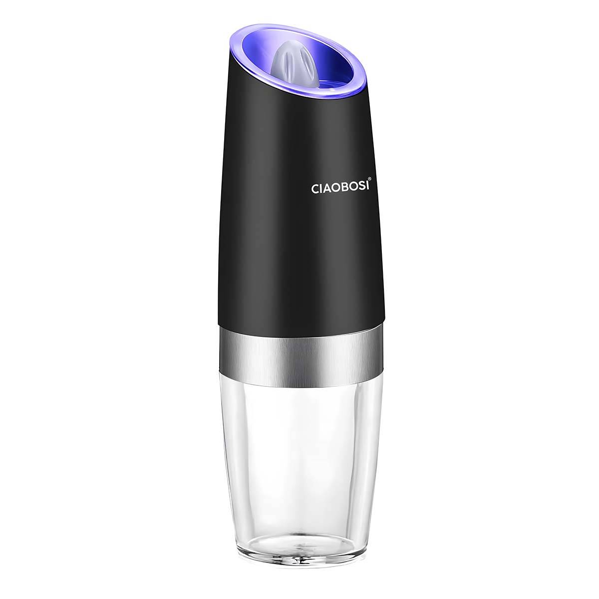 Moulin Électrique à Gravité pour Poivre et Sel avec Mécanisme en Céramique-0