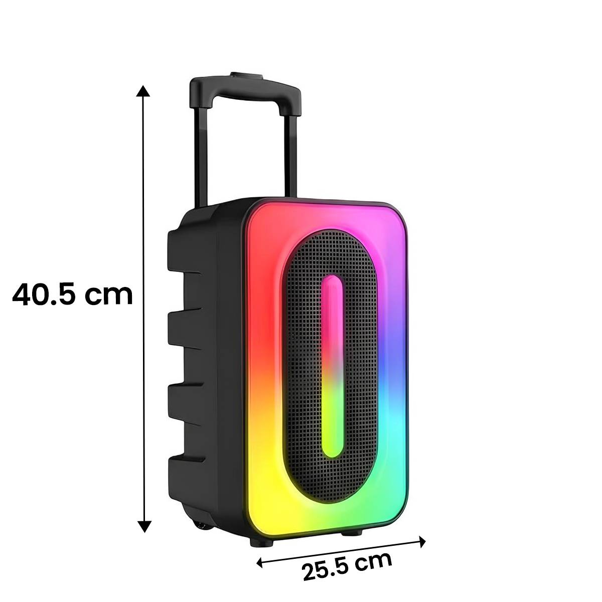 Enceinte Bluetooth Portable Lumineuse 2x Haut-parleurs 5W avec Micro-2