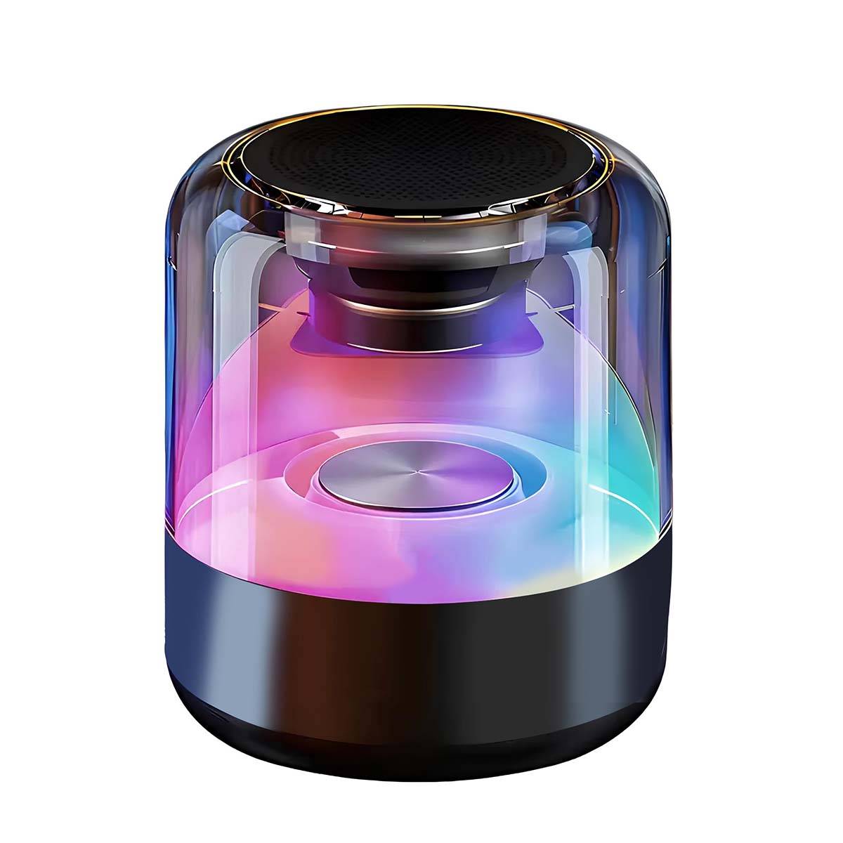 Enceinte Bluetooth 5W Portable avec Éclairage LED RGB-0