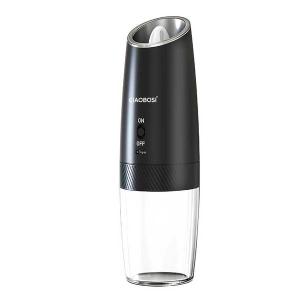 Moulin Électrique Rechargeable à Gravité pour Poivre et Sel