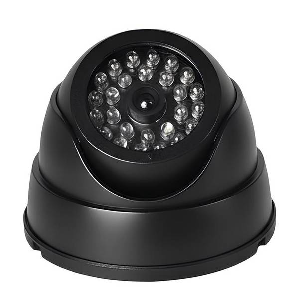Caméra de Dissuasion Type Dôme pour Intérieur / Extérieur avec LED Apparentes