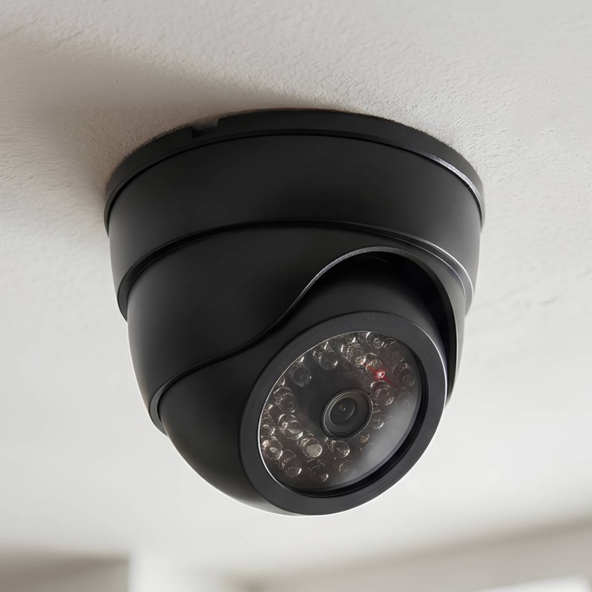 Caméra de Dissuasion Type Dôme pour Intérieur / Extérieur avec LED Apparentes-1