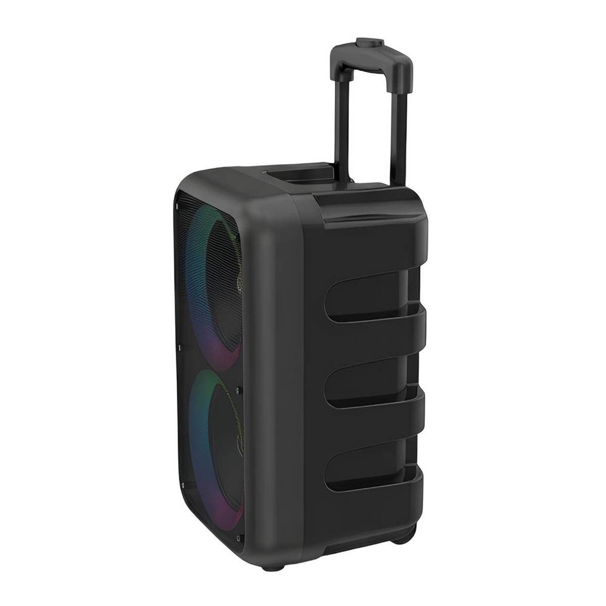 Enceinte Bluetooth Portable 41×26cm Lumineuse 2x Haut-parleurs 5W avec Micro-2
